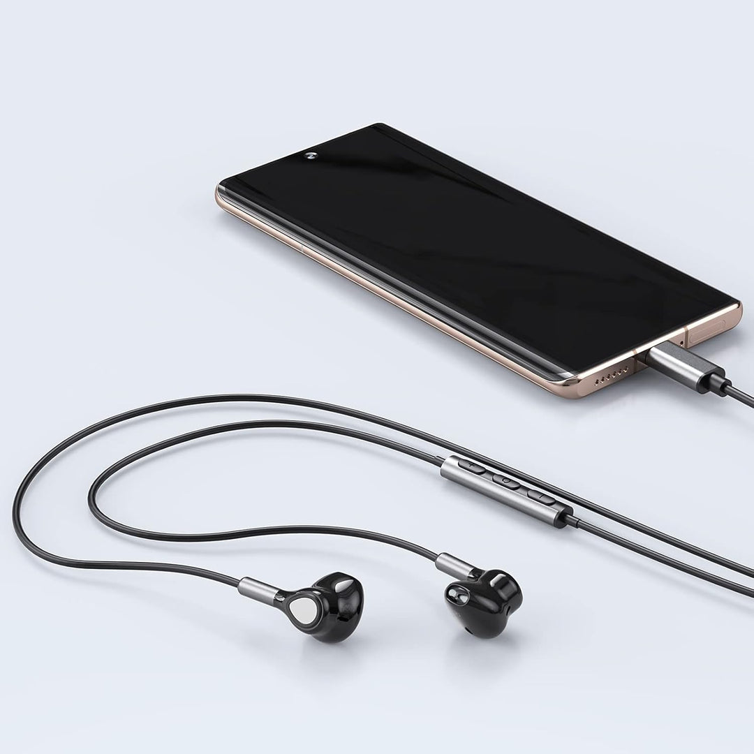Auriculares USB C para Samsung Galaxy S24 S23 Ultra S22 S21 FE S20...