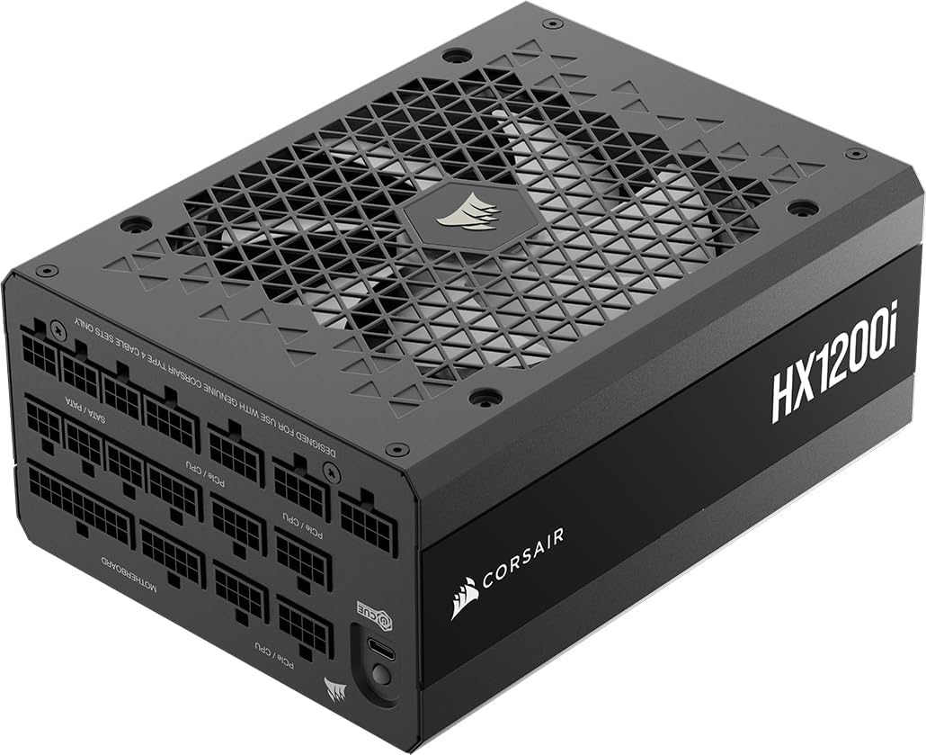 CORSAIR HX1200i (2025) ATX 3.1 PCIe 5.1 Ready 1200W Fuente de alime...