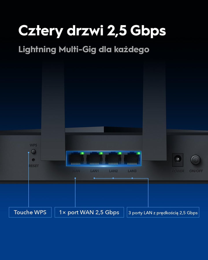 Cudy Enrutador WiFi 7 BE11000 Tri-Band, 6-Stream 10 Gbps, 4 puertos...