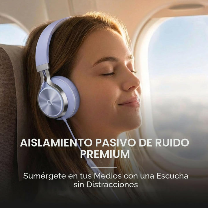 ARTIX CL750 Audífonos supraaurales con cable con micrófono y contro...