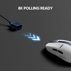 Pulsar Gaming Gears Ratón inalámbrico para juegos X2 Crazylight, Mini