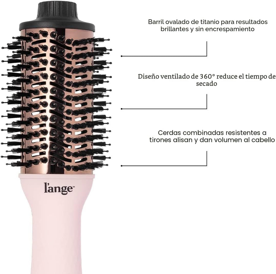 L'ANGE HAIR Le Volume Cepillo Secador de Cabello de Titanio 2 e...