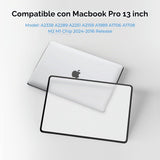 BlueSwan Funda antigrietas para MacBook Pro de 13 pulgadas M2 M1 20...