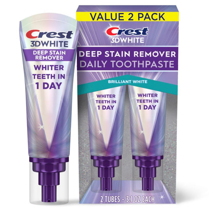 Crest 3DWhite Brilliance - Pasta de dientes para eliminar