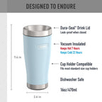 THERMOS ICON SERIES, Vaso de Acero Inoxidable, Glacier, 16 oz