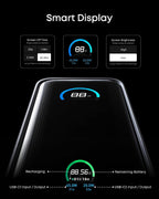 Anker Prime Power Bank, 9,600mAh 65W, enchufe de CA incorporado