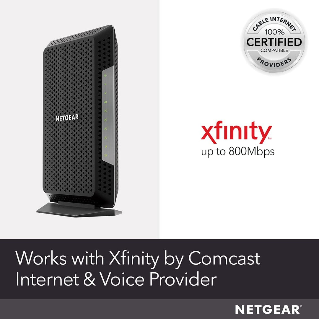 NETGEAR - Módem de cable compatible con todos los