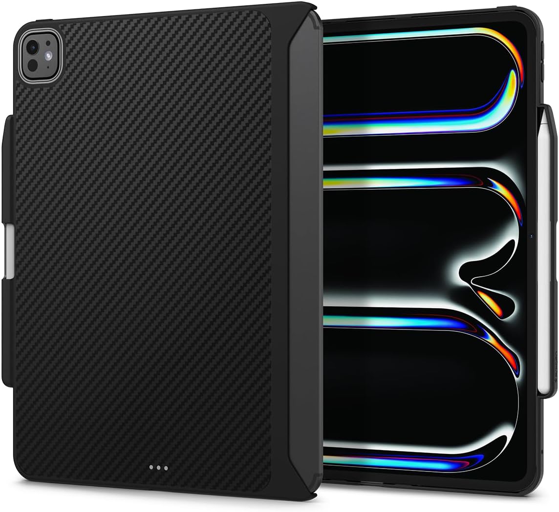 Spigen Funda para iPad Pro de 13 pulgadas M5/M4 (2025-2024) con soporte
