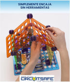 Lámpara Snap Circuits Elenco Kit de construcción de electrónica para el hogar de Snap Circuits para niños a partir de 8 años