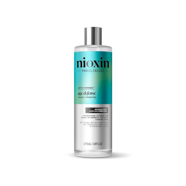 Nioxin Age Defense Shampoo for Aging Hair | Detox Scalp Cleanser wi...