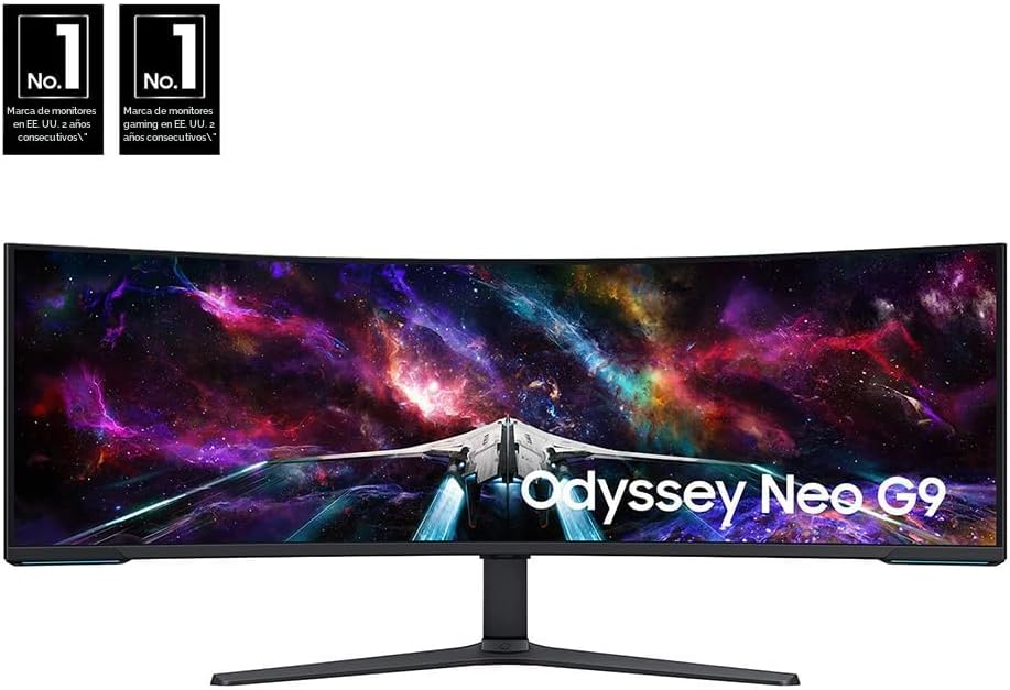 Samsung 145 cm (57") Odyssey Neo G9 Dual 4K UHD Quantum Mini-LE...