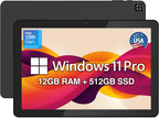 Fusion5 2026 Nueva versión 10.1" Windows 11 Pro Tablet PC - Constru...
