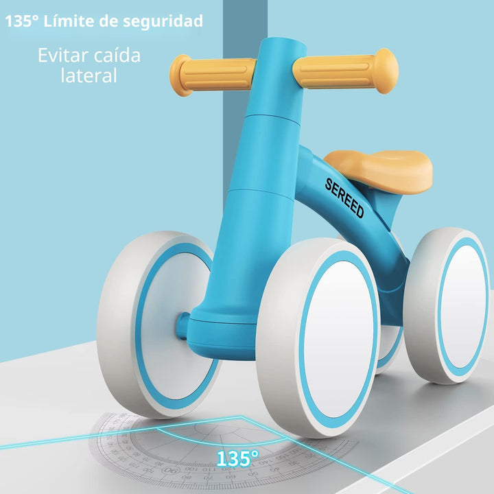 SEREED - Bicicleta de equilibrio para bebés de 1 año, niños y niñas...
