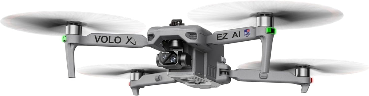 DCX Volo X EZ AI Drone - Drones con cámara 4K y evitación de obstáculos en