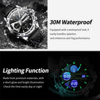 OLEVS Relojes para Hombre Moda Fecha Regalo Cronógrafo Reloj para Hombre Gran Negocio Digital Calendario Resistente al Agua Reloj de Muñeca para Hombre