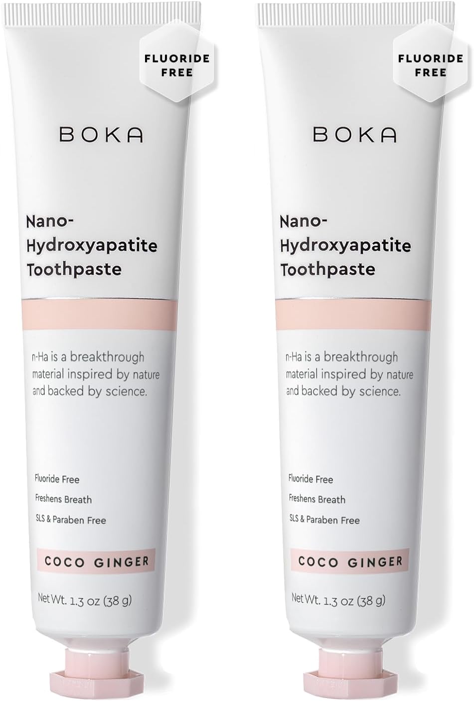 Boka Pasta de dientes sin flúor, pasta de dientes nano hidroxiapati...