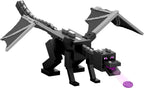 Figura de acción de dragón de Minecraft Dragón Ender de aliento de