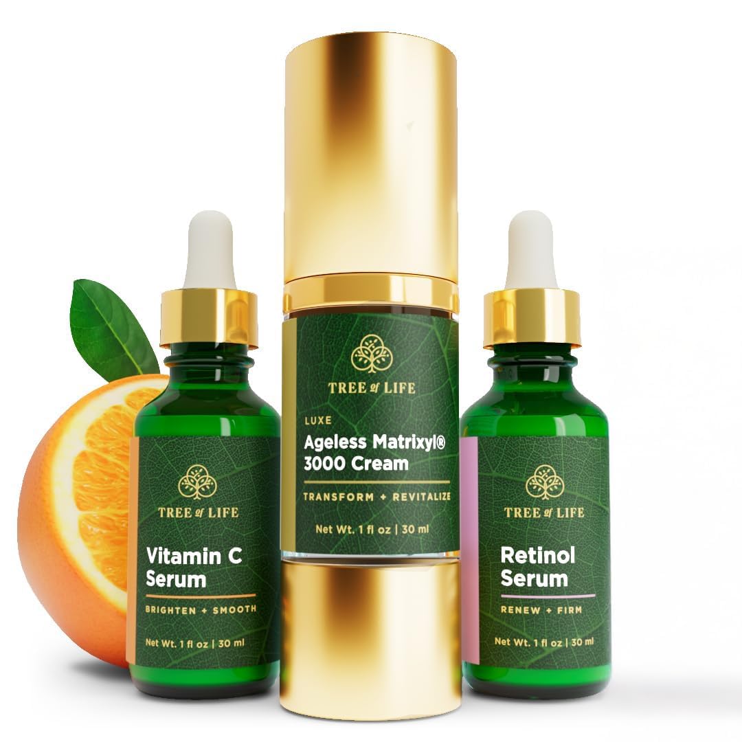 Tree of Life Beauty Set de Cuidado de la Piel Ultimate, Iluminador,...