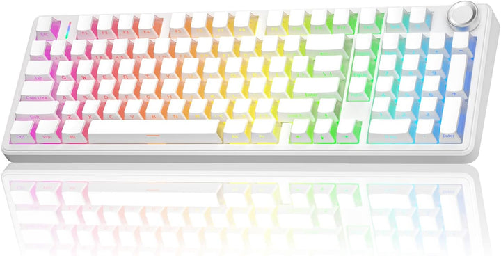 AULA F99 Pro Teclado Mecánico Inalámbrico - Versión Silenciosa, BT5...