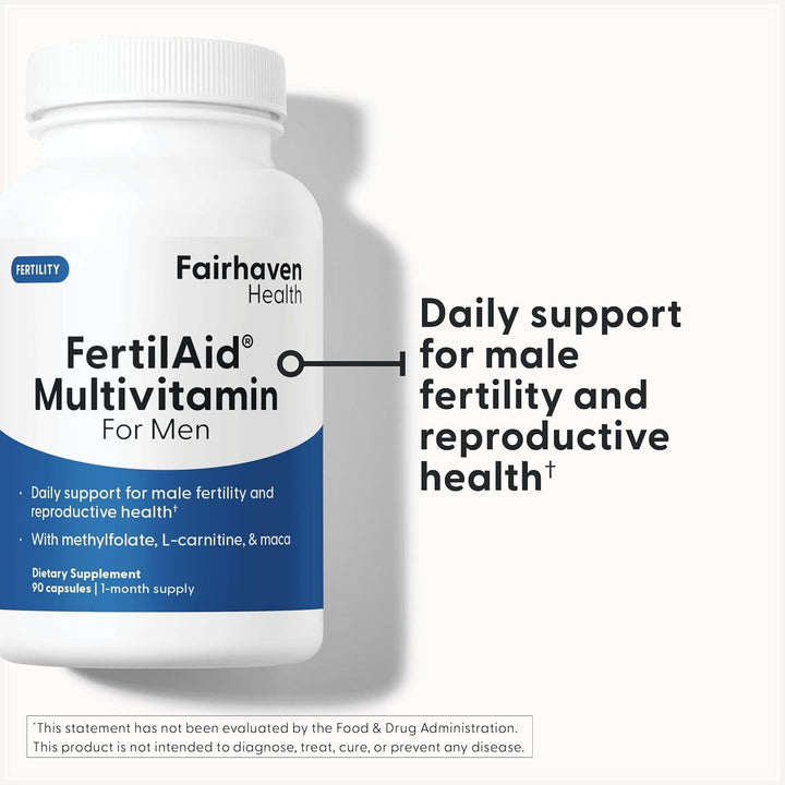 Fairhaven Health FertilAid - Suplementos de fertilidad combinados p...