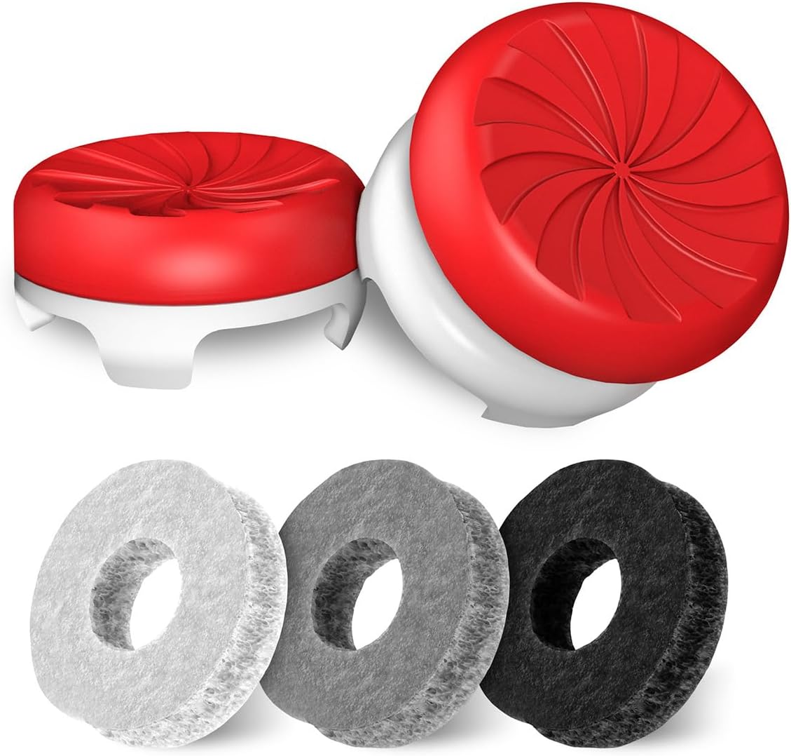 KontrolFreek Kit Aim Boost para PlayStation 5 (PS5) y PlayStation 4 (PS4) Controller | Incluye palancas de rendimiento y anillos de precisión | Edición Inferno