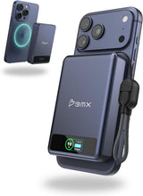 Banco de energía semisólido SolidSafe BMX 10K, 10000 mAh (azul) | S...