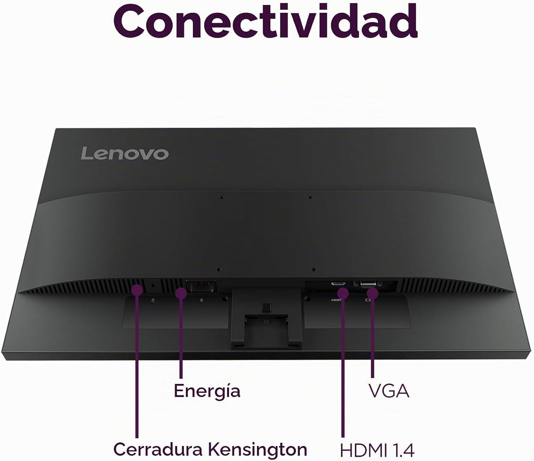 Monitor Lenovo L22-4e - Monitor de Oficina - Pantalla IPS FHD de 21...