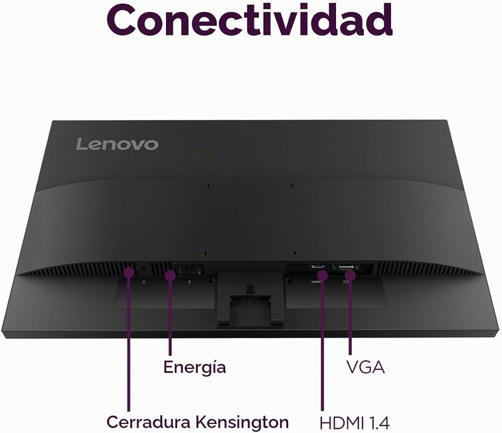 Monitor Lenovo L22-4e - Monitor de Oficina - Pantalla IPS FHD de 21...