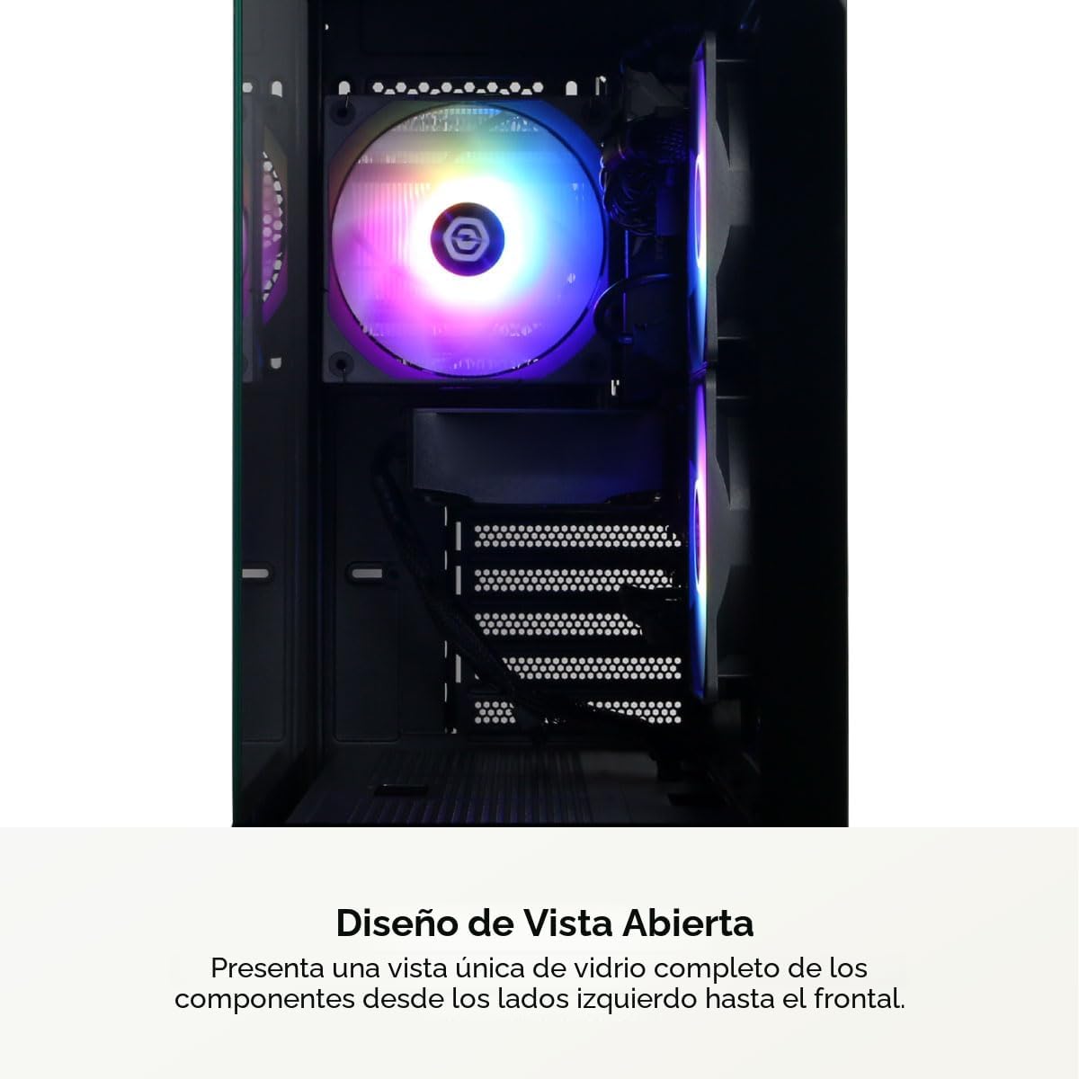 CyberPowerPC PC para juegos, AMD Ryzen 5 5500, Radeon RX 6500 XT 4G...