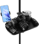 Lifexciting Bandeja de soporte para micrófono con soporte para micr...