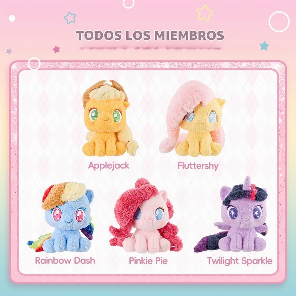 MINISO My Little Pony Rainbow Dash - Juguete de peluche de 10 pulgadas, animal de peluche con licencia oficial, suave muñeco coleccionable de poni, regalo para niños, niñas, fanáticos y coleccionistas