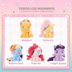 MINISO My Little Pony Rainbow Dash - Juguete de peluche de 10 pulgadas, animal de peluche con licencia oficial, suave muñeco coleccionable de poni, regalo para niños, niñas, fanáticos y coleccionistas