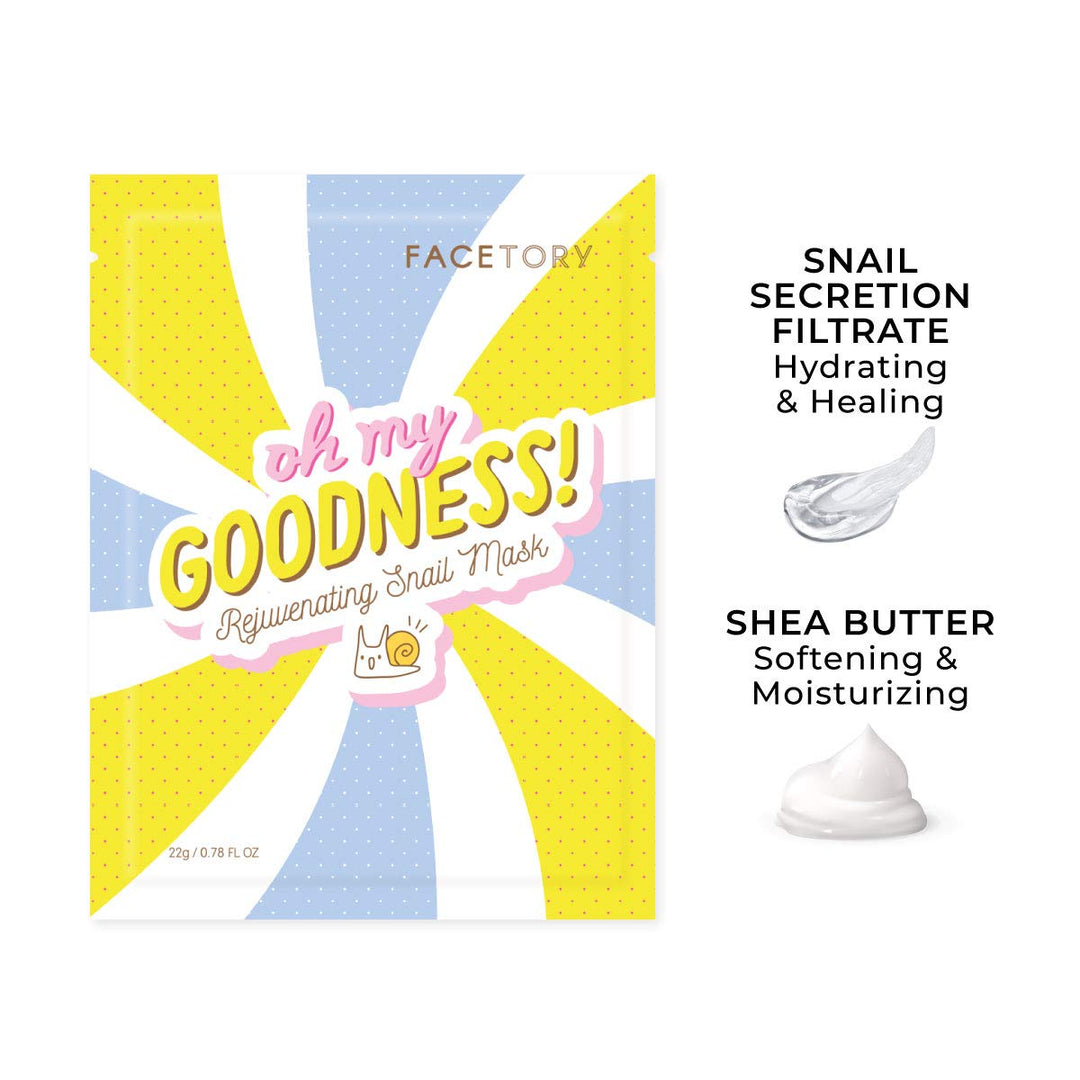 FACETORY Collection - Juego de mascarillas faciales, hidratantes, p...