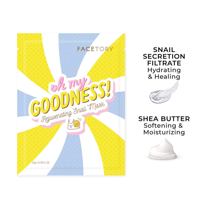 FACETORY Collection - Juego de mascarillas faciales, hidratantes, p...