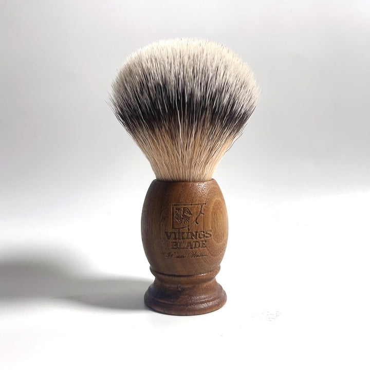 Brocha de afeitar de madera para hombres de VIKINGS BLADE, con resp...
