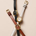 Coach Sammy Women’s - Reloj de Cuarzo 2H - Correa de Cuero de Vitela - Resistente al Agua hasta 3 ATM/30 Metros - Regalo para Ella - Diseño Moderno - Perfecto para Uso Diario - 22.5 mm