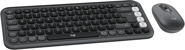 Logitech Combo POP ICON, combo de teclado y mouse Bluetooth, escrit...