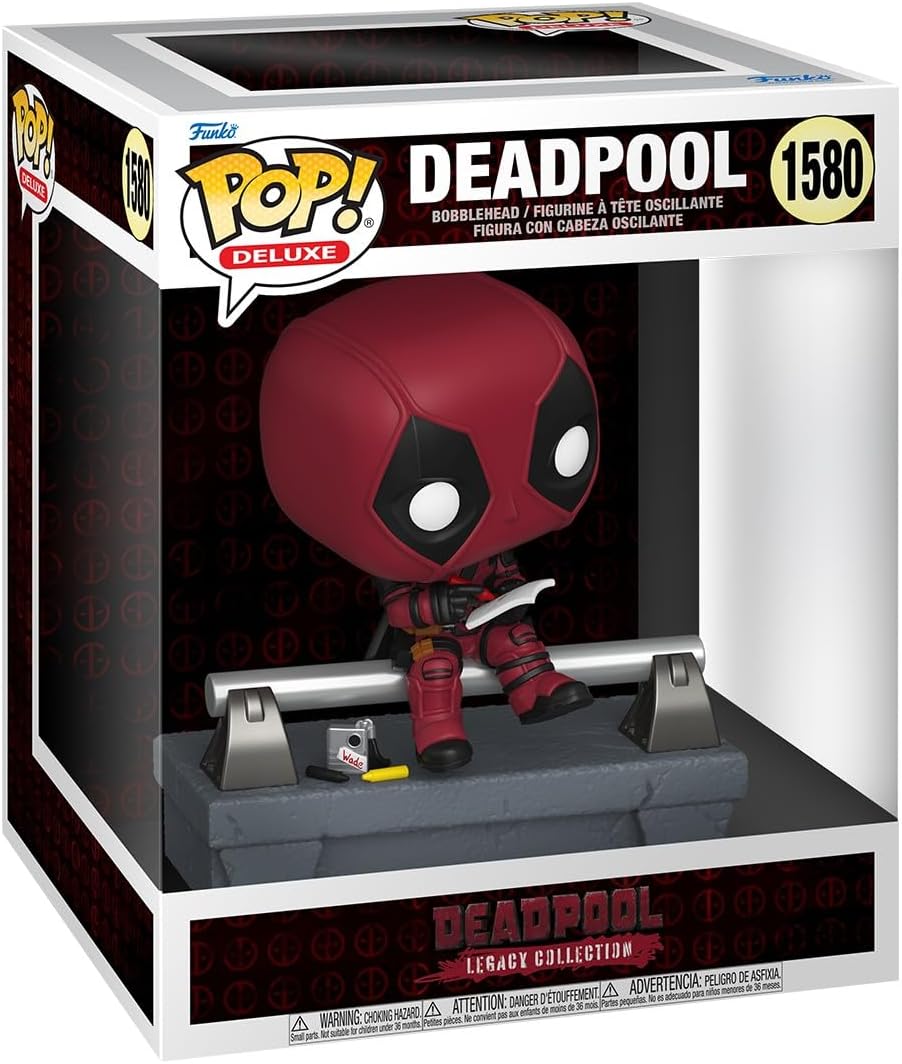 Funko Pop! Deluxe: Deadpool - Deadpool on Bridge - Figura de vinilo...