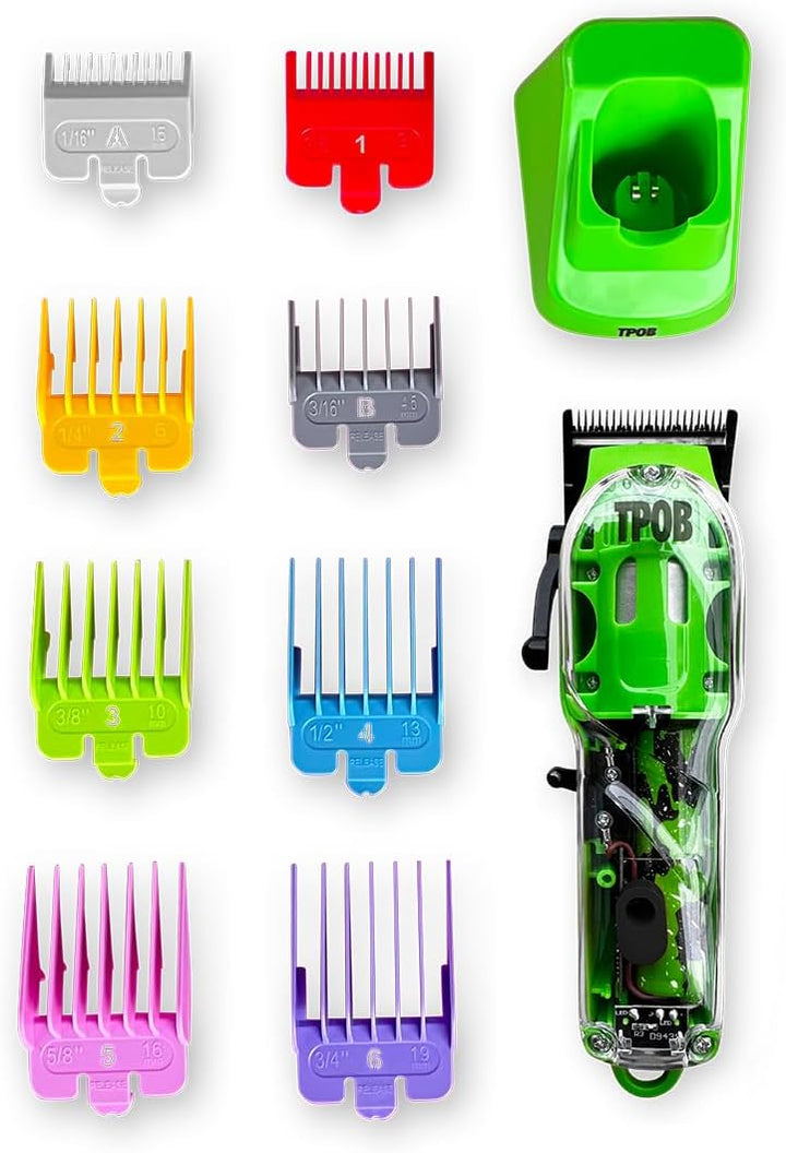 TPOB Slime 2 Cortapelos para barba para hombres de 6800 RPM con est...