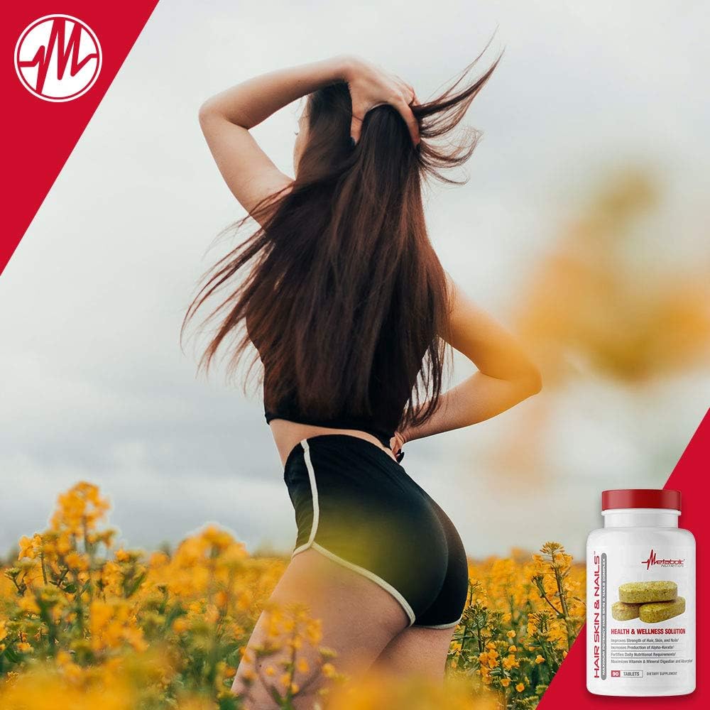 Metabolic Nutrition Cabello Piel y Uñas Máxima Potencia Salud y Bie...
