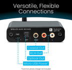 Receptor Bluetooth 5.4 sin pérdida BLT-HD LDAC/aptX con alcance largo, RCA
