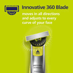 Philips Norelco OneBlade 360 Cuchillas, Cuchillas de Repuesto Genui...
