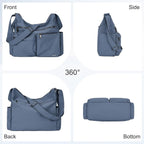 VASCHY Bolso bandolera cruzado para hombre y mujer con bloqueo RFID