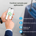 ULTRALOQ Latch 5 Smart Lock, la primera cerradura de palanca inteligente WiFi del mundo, bloqueo automático, teclado digital con pantalla táctil, manija de puerta de huellas dactilares para puerta