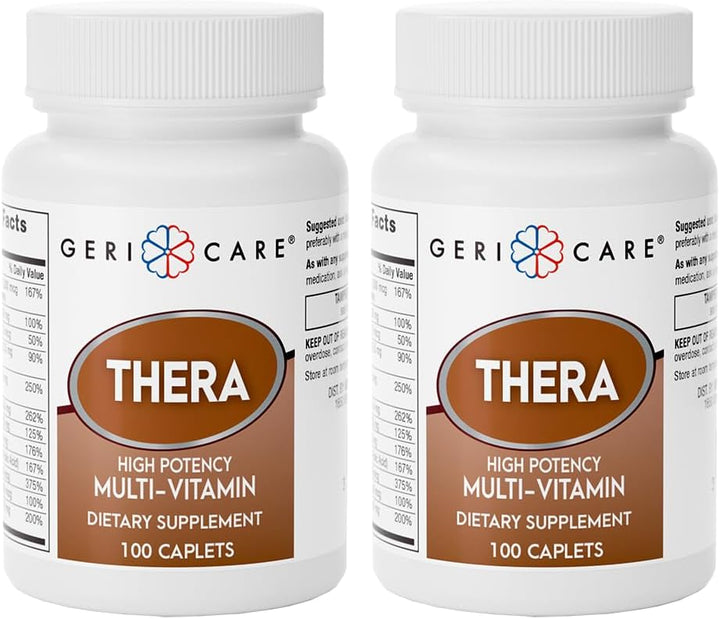 GeriCare Thera Cápsulas multivitamínicas de alta potencia, mezcla d...