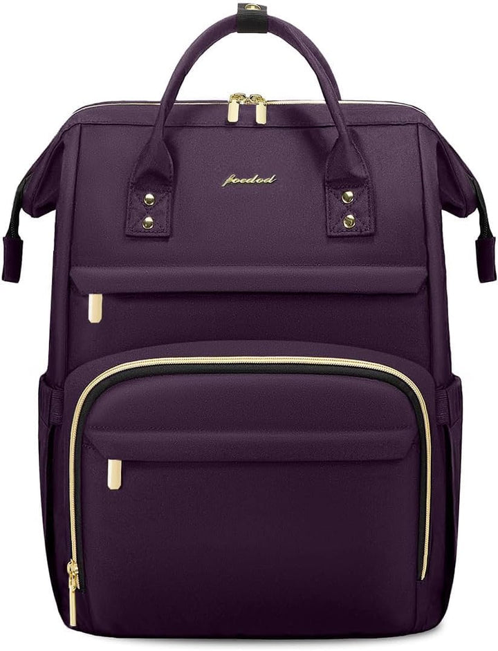 Focdod - Mochila de 15.6 pulgadas para laptop para mujeres, bolsas...
