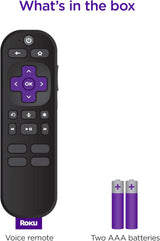 Roku Control remoto por voz control remoto de TV de