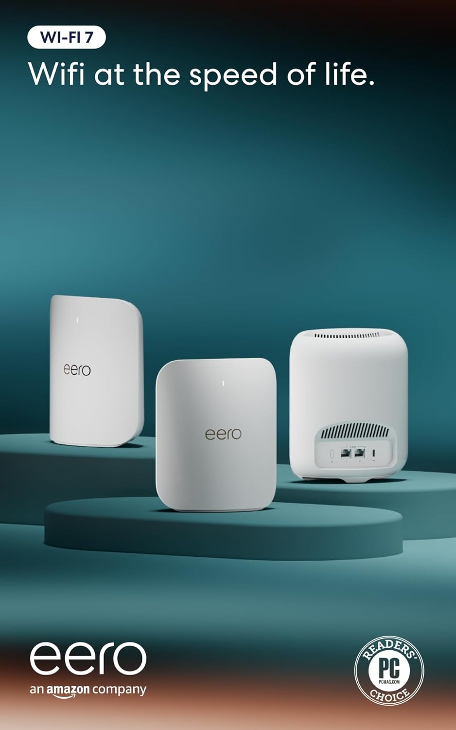 Presentamos el router Wi-Fi 7 triple banda Amazon eero Pro 7 (model...
