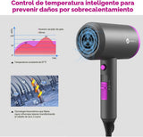 Slopehill - Secador de pelo iónico profesional, potente secador de...