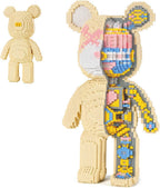 DAHONPA Conjunto de bloques de construcción micro mecánicos de animales con cerradura (7220 PIEZAS), decoración personalizada, regalo para adultos y niños